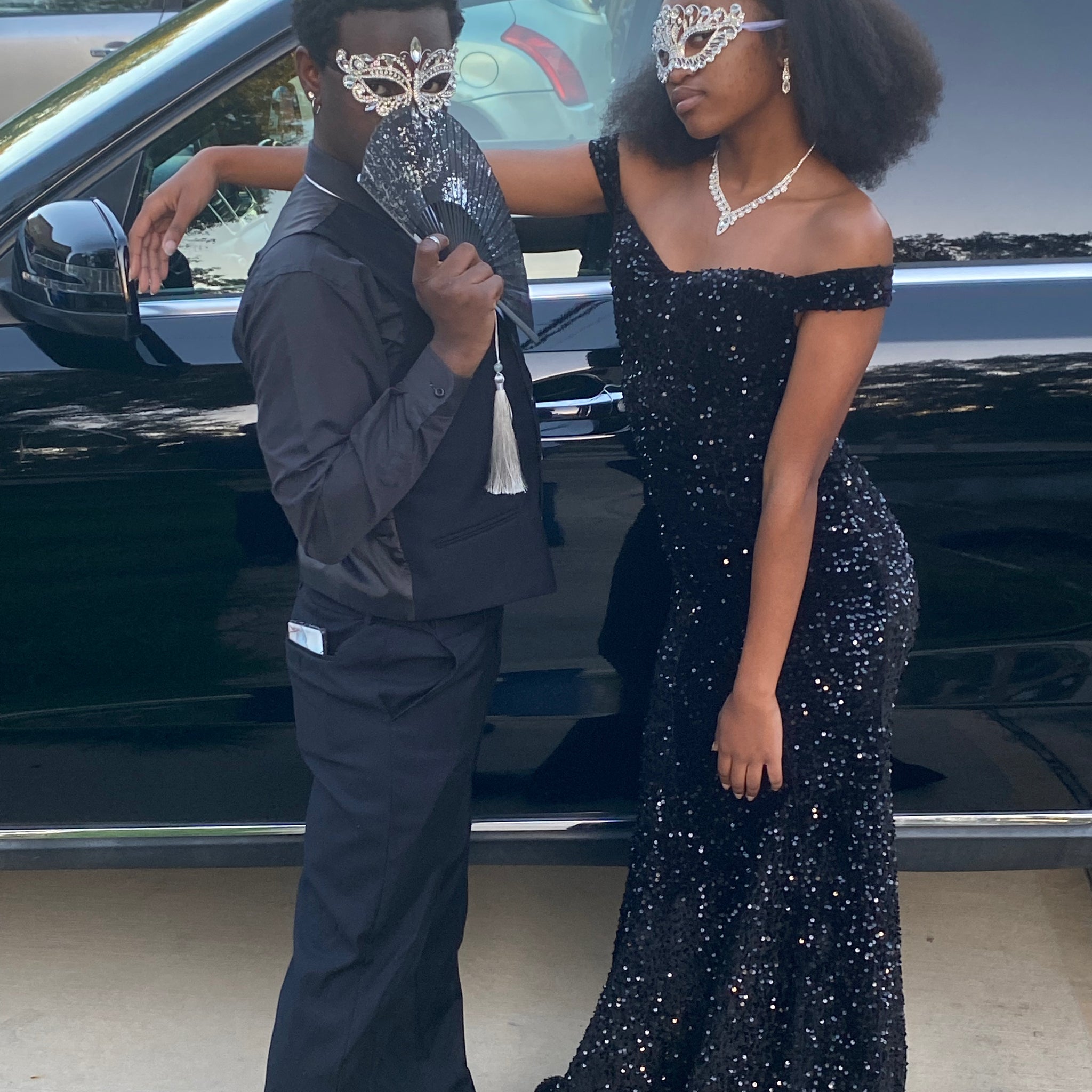 The Black princess Gown